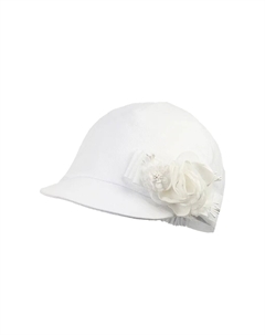 Бейсболка детская хлопковая SIRI, белый Jamiks