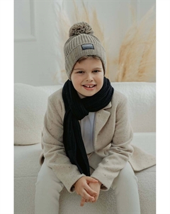 Детская шапка ANTON IV, коричневый Jamiks