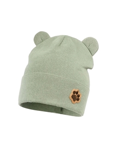 Детская шапка из хлопка BARRIGO, зеленый Jamiks