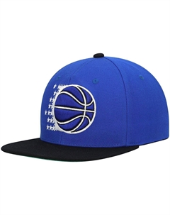 Мужская сине-черная кепка Orlando Magic Hardwood Classics Team Two-Tone 2.0 Snapback Mitchell and ness