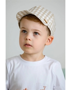 Льняная детская шапка ASLAN, бежевый Jamiks