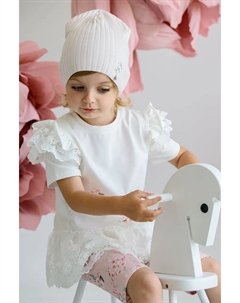 Детская шапка FLOSSIE, белый Jamiks