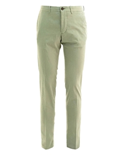 Прямые брюки, зеленый Incotex