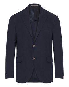 Строгий пиджак, синий Corneliani