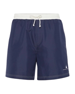 Шорты для плавания с логотипом, синий Brunello cucinelli