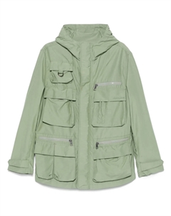 Куртка с капюшоном, зеленый Woolrich