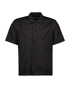 Рубашка из хлопка сакаи, черный Sacai