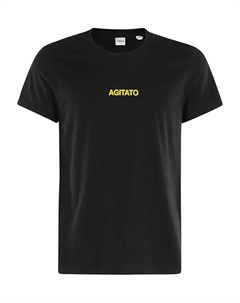 Text-print Футболка, черный Aspesi