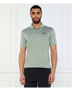 Рубашка поло Regular fit, зеленый Ea7