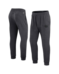 Мужские фирменные спортивные штаны heather charcoal san jose sharks authentic pro road jogger, мульти Fanatics
