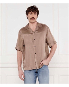 Рубашка Эспино Loose fit, коричневый Hugo