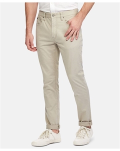 Мужские узкие прямые эластичные сатиновые брюки с пятью карманами, мульти Polo ralph lauren