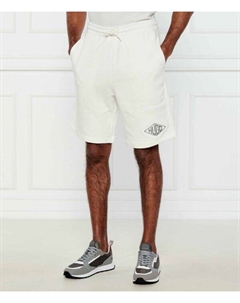 Шорты с карманами Relaxed fit, белый Hugo