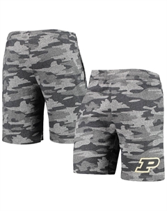 Мужские угольно-серые шорты purdue boilermakers camo backup terry jam lounge shorts, мульти Concepts sport
