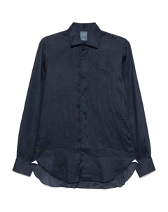 Льняная рубашка, синий Barba