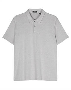 Рубашка поло в рубчик, серый Theory