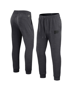 Мужские фирменные спортивные штаны heather charcoal philadelphia flyers authentic pro road jogger, мульти Fanatics