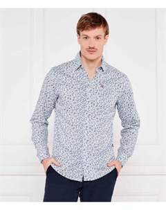 Рубашка в зелёном цвете Regular fit, синий Napapijri