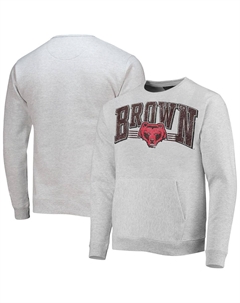 Мужская пуловерная толстовка с карманом для старшеклассников с серыми бурыми медведями, мульти League collegiate wear