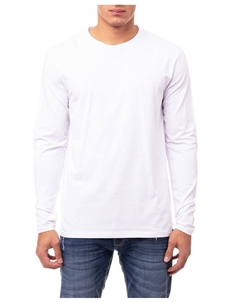 Мужская мягкая эластичная футболка с круглым вырезом и длинными рукавами X-Ray, белый X-ray