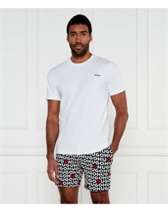 Пижама с черепахой Regular fit, белый Hugo bodywear