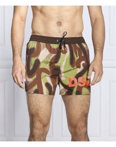 Шорты для плавания Regular fit, коричневый Dsquared2