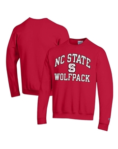Мужская красная толстовка с капюшоном nc state wolfpack high motor pullover, красный Champion