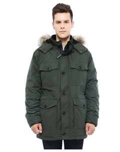 Мужская куртка-парка со съемной отделкой Rokka&rolla