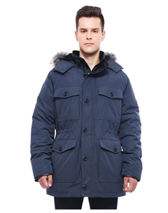 Мужская куртка-парка со съемной отделкой Rokka&rolla