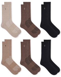 Мужские 6-Пк. Носки Performance Sport Crew Polo ralph lauren