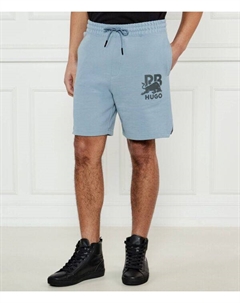 Шорты Deswick x Racing Bulls Oversize fit, синий Hugo