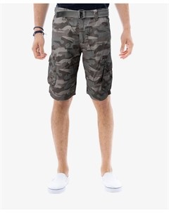 Мужские шорты-карго с двойными карманами и поясом X-ray