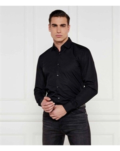 Рубашка koey Slim fit, черный Hugo