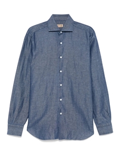 Рубашка на пуговицах, синий Barba