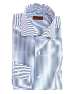 Рубашка в полоску, синий Barba