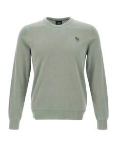 Джемпер с аппликацией «Зебра», зеленый Paul smith