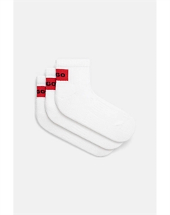 Носки 3 пары в упаковке, белый Hugo