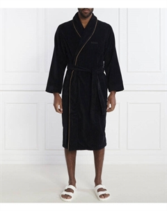 Халат тьяго Regular fit, черный Boss