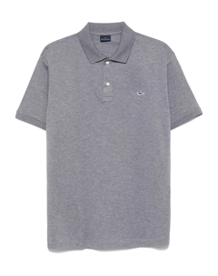 Рубашка поло из ткани пике, серый Paul & shark