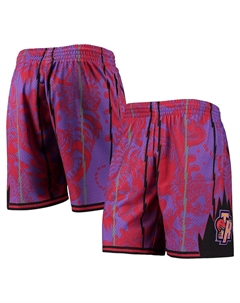 Мужские фиолетовые шорты Toronto Raptors из твердой древесины Classics Lunar New Year Swingman Shorts Mitchell and ness