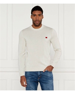 Свитер Сан Кассий Regular fit, экрю Hugo