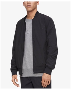 Мужская матовая куртка-бомбер с принтом логотипа, мульти Calvin klein