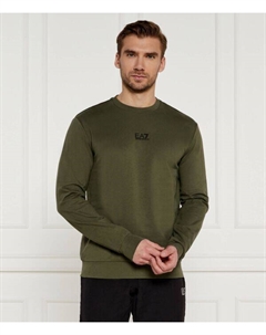 Свитер Regular fit, хаки Ea7