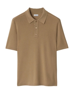 Трикотажная рубашка поло, коричневый Burberry