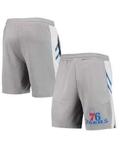 Мужские серые шорты philadelphia 76ers stature, серый Concepts sport