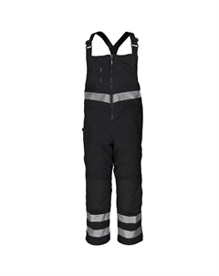 Мужской утепленный комбинезон из софтшелла со светоотражающими нагрудниками повышенной видимости — большой и высокий Refrigiwear