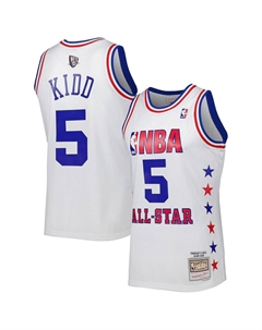 Мужская майка Джейсона Кидда Уайта Восточной конференции 2003 года All Star Game Swingman Mitchell and ness