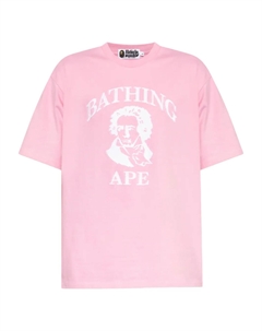 Graphic-print Футболка, розовый A bathing ape®