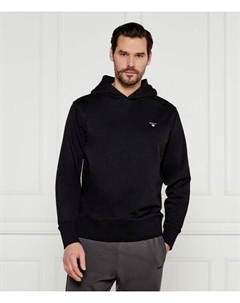 Оригинальный свитер с изображением щита Regular fit, черный Gant