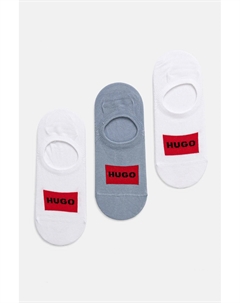 Носки 3 пары в упаковке, синий Hugo
